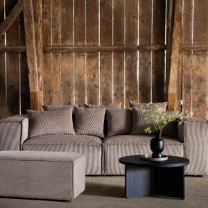 Gillholmen – Pouf – Marron, Noir – 60 x 41 x 92 cm