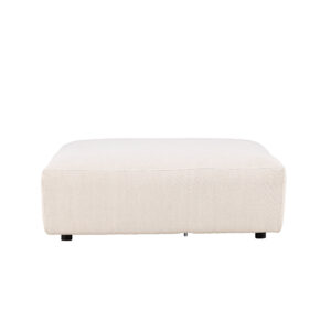 Mavi – Module de canapé – Beige, Noir – 105 x 37 x 105 cm