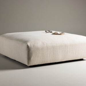 Mavi – Module de canapé – Beige, Noir – 105 x 37 x 105 cm