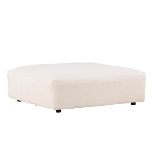 Mavi – Module de canapé – Beige, Noir – 105 x 37 x 105 cm