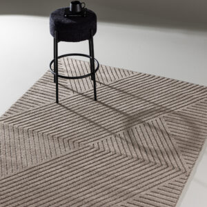 Aron – Tapis de salon – Marron – 230 x 160 cm