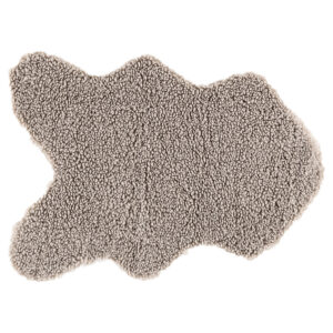 Katy – Plaid – Gris clair – 90 x 60 cm