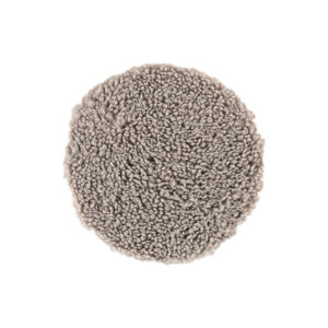 Katy – Coussin de chaise – Gris clair – ⌀34 cm
