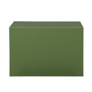 York – Table basse – Vert foncé – 80 x 60 cm