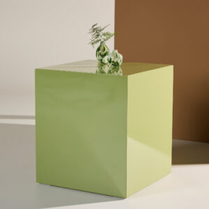 York – Table basse – Vert clair – 40 x 40 cm