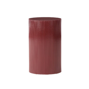 Lenox – Table d&rsquo;appoint – Bordeaux – ⌀30,5 cm