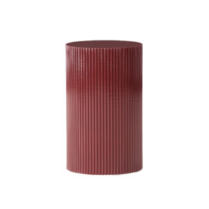 Lenox – Table d&rsquo;appoint – Bordeaux – ⌀30,5 cm