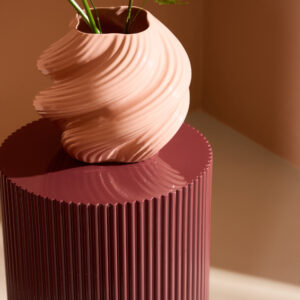 Lenox – Table d&rsquo;appoint – Bordeaux – ⌀30,5 cm