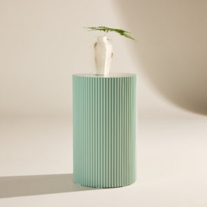 Lenox – Table d&rsquo;appoint – Vert clair – ⌀30,5 cm