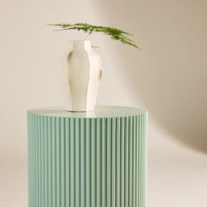 Lenox – Table d&rsquo;appoint – Vert clair – ⌀30,5 cm