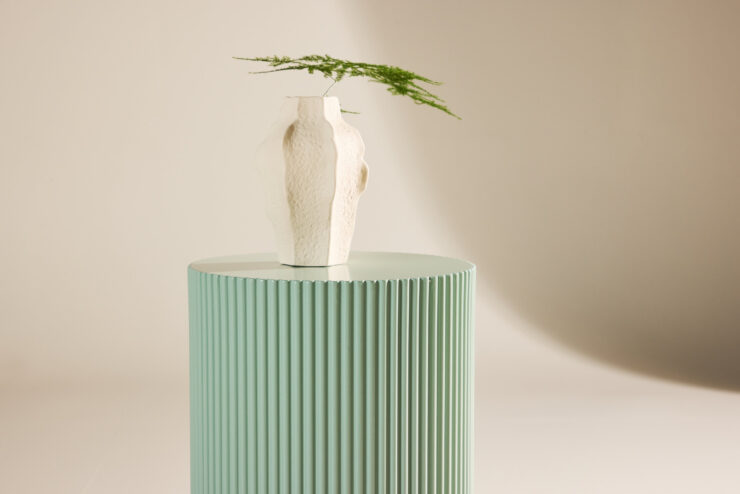 Lenox – Table d'appoint – Vert clair – ⌀30,5 cm