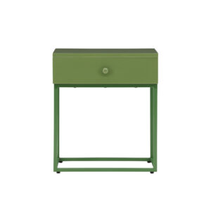 Bakal – Table de chevet – Vert – 41 x 41 cm