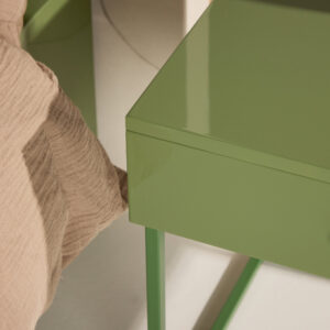 Bakal – Table de chevet – Vert – 41 x 41 cm