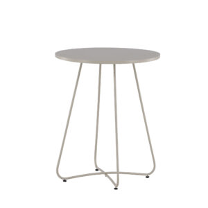 Bacong – Table de café – Beige – ⌀60 cm
