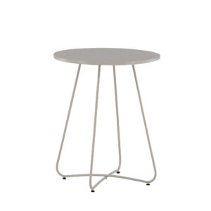 Bacong – Table de café – Beige – ⌀60 cm