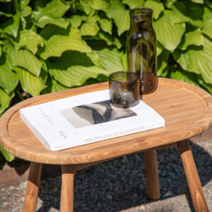 Bohol – Table d&rsquo;appoint – Naturel – 60 x 40 cm