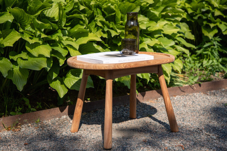 Bohol – Table d'appoint – Naturel – 60 x 40 cm