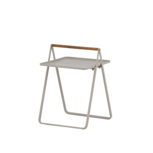 Clarin – Table d&rsquo;appoint – Beige – 43 x 43 cm