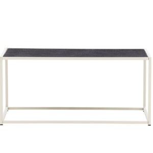 Siaton – Table basse – Beige, Gris – 110 x 60 cm