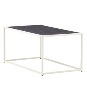 Siaton – Table basse – Beige, Gris – 110 x 60 cm