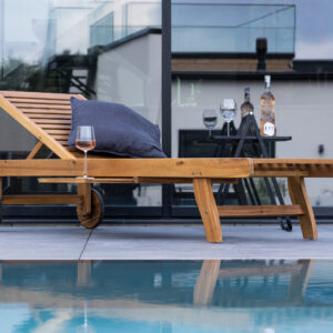 Luzon – Bain de soleil – Naturel – 63 x 35 x 200 cm