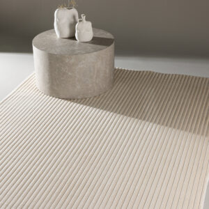 Miller – Tapis de salon – Blanc cassé – 230 x 160 cm
