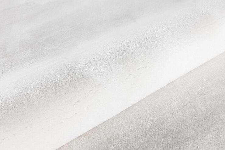 Nixie – Tapis de salon – Blanc – ⌀200 cm