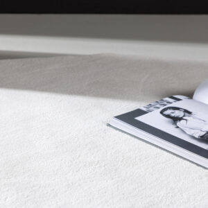Nixie – Tapis de salon – Blanc – ⌀200 cm