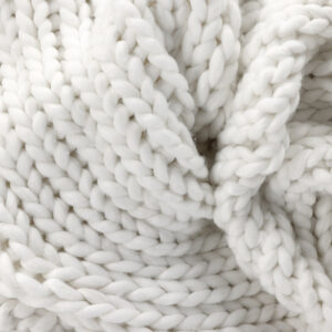 Kate – Plaid – Blanc – 170 x 130 cm