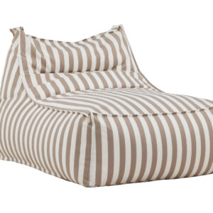 Redang – Fauteuil lounge – Beige, Blanc – 118 x 94 x 83 cm