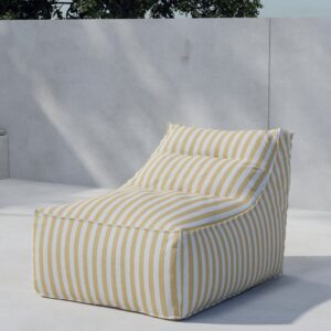 Redang – Bain de soleil – Jaune, Blanc – 118 x 94 x 83 cm