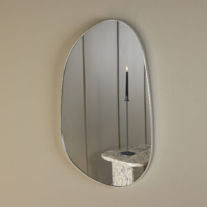 Askersund – Small Mirror – Argenté – 3 x 65 x 40 cm