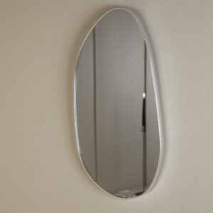 Borgholm – Small Mirror – Argenté – 3 x 55 x 30 cm