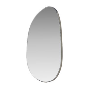Borgholm – Small Mirror – Argenté – 3 x 55 x 30 cm