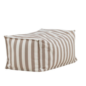 Redang – Fauteuil lounge – Beige, Blanc – 75 x 33 x 40 cm
