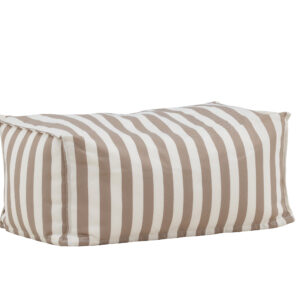 Redang – Fauteuil lounge – Beige, Blanc – 75 x 33 x 40 cm