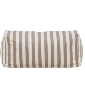 Redang – Fauteuil lounge – Beige, Blanc – 75 x 33 x 40 cm