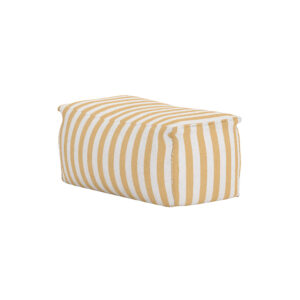 Redang – Bain de soleil – Jaune, Blanc – 75 x 33 x 40 cm