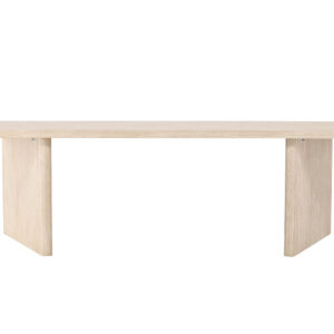 Skagen – Table à manger rectangulaire – Beige – 240 x 100 cm