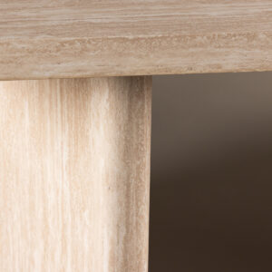 Skagen – Table à manger rectangulaire – Beige – 240 x 100 cm