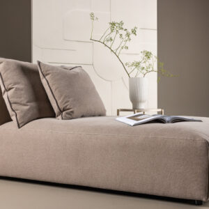 Malö – Fauteuil lounge – Marron, Noir – 100 x 80 x 169 cm