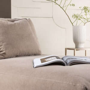 Malö – Fauteuil lounge – Marron, Noir – 100 x 80 x 169 cm