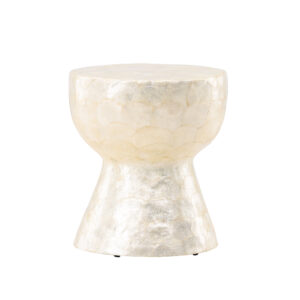 Sandön – Table basse – Beige – ⌀40 cm