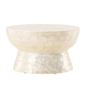Sandön – Table basse – Beige – ⌀70 cm