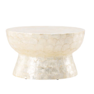 Sandön – Table basse – Beige – ⌀70 cm