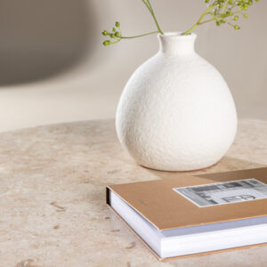 Sandhamn – Table basse – Beige – ⌀70 cm