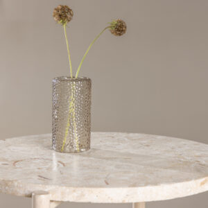 Sandhamn – Table basse – Beige – ⌀40 cm