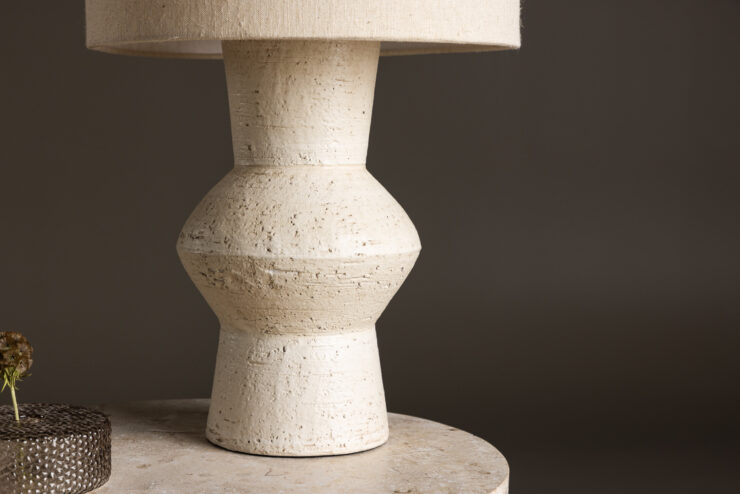 Valön – Lampe à poser – Ivoire – ⌀31 cm