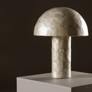 Lindön – Lampe à poser – Gris clair – ⌀36 cm