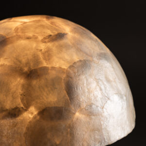 Lindön – Lampe à poser – Gris clair – ⌀36 cm